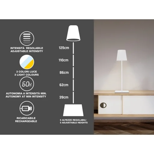 Beper P201UTP404 nabíjateľná lampa na pohovku - 2