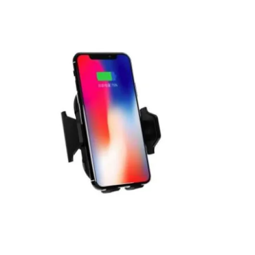 Devia Smart Series infravörös szenzoros vezeték nélküli autós telefontartó töltő fekete - 3