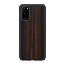 MAN&WOOD Galaxy S20 ebenovo čierny drevený zadný kryt