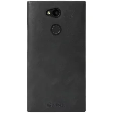 Krusell Sunne Cover Sony Xperia L2 vintage čierne puzdro