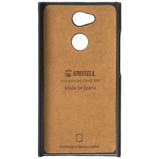 Krusell Sunne Cover Sony Xperia L2 vintage čierne puzdro - 3