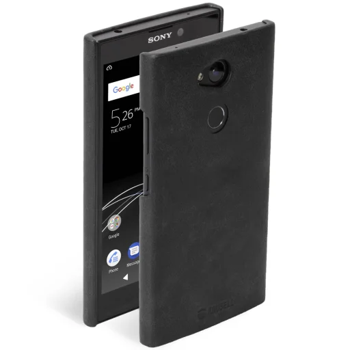 Krusell Sunne Cover Sony Xperia L2 vintage čierne puzdro - 4
