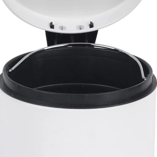 Beldray LA038098WHT2FPEU7 3-litrový pedálový kôš s tichým zatváraním, biely - 5