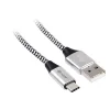 Tracer 46265 USB 2.0 Type-C - USB-A 1 m fekete-ezüst kábel thumbnail