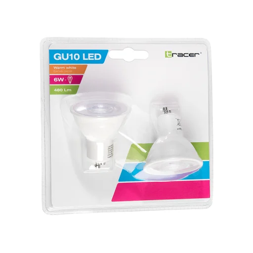 Tracer 46501 LED žiarovka GU10 6W=42 teplá biela - 3