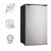 Manta MM520PS hűtőszekrény 91L ezüst inox/fekete thumbnail