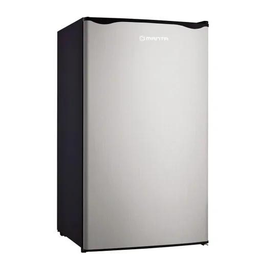 Manta MM520PS hűtőszekrény 91L ezüst inox/fekete - 1