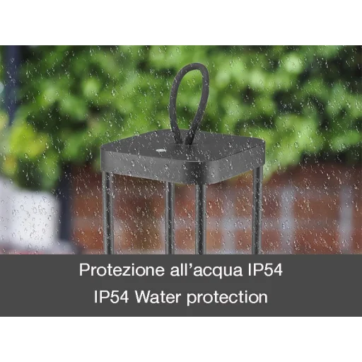 Beper P207ILI100 nabíjateľný lampáš čierny - 6