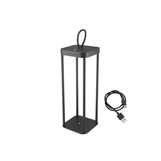 Beper P207ILI100 nabíjateľný lampáš čierny - 1