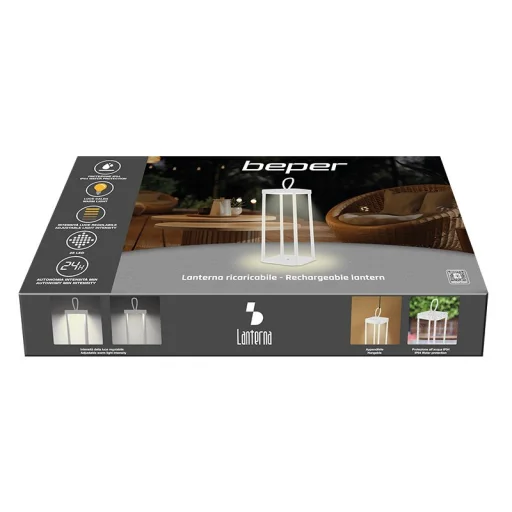 Beper P207ILI101 nabíjateľný lampáš biely - 7