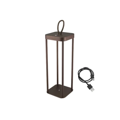 Beper P207ILI102 nabíjateľný kovový lampáš Corten - 1