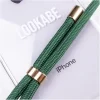 Lookabe Necklace iPhone Xr arany-zöld nyakpántos tok loo014 thumbnail
