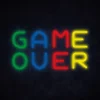 Manta SNL102MT Style Neon Lights GAME OVER dekoračná LED neónová lampa thumbnail