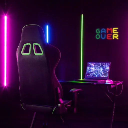 Manta SNL102MT Style Neon Lights GAME OVER dekoračná LED neónová lampa - 4