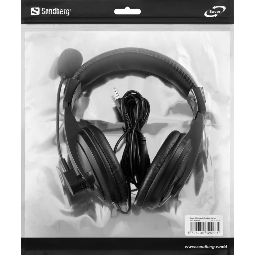 Sandberg 325-28 Saver MiniJack Headset Veľký headset - 3