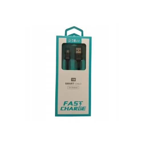 Devia Smart Series Micro USB kábel V2 (5V 2.1A, 1 m) fekete - 2