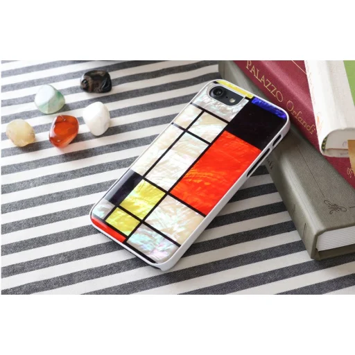 iKins puzdro pre Apple iPhone 8/7, Mondrian White - 3