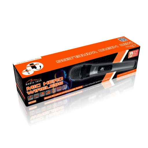 Media-Tech MT398 Mic Hero Wireless bezdrôtový karaoke mikrofón - 9