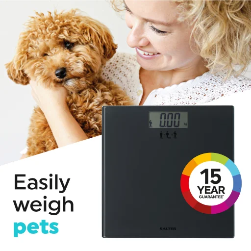 Salter SA00300 GGFEU16 Add and Weigh digitálna osobná váha čierna - 6