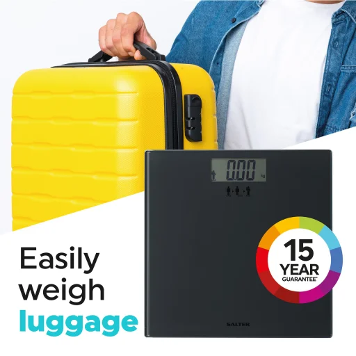 Salter SA00300 GGFEU16 Add and Weigh digitálna osobná váha čierna - 7