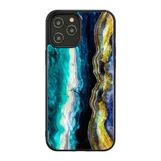 iKins lila achát mintás tok Apple iPhone 12 Pro Max készülékhez