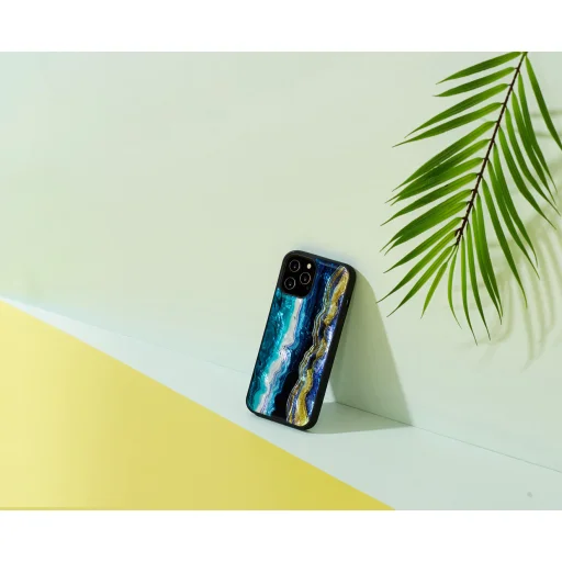 iKins puzdro so vzorom fialového achátu pre Apple iPhone 12 Pro Max - 3
