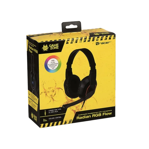 Tracer 46467 Gaming Zone Radian RGB Flow gamer fejhallgató - 7