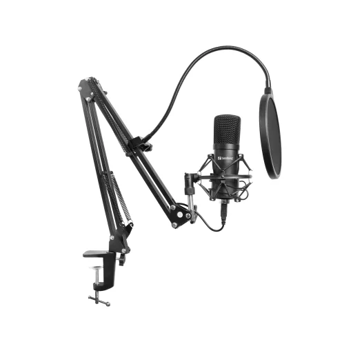 Sandberg 126-07 Streamer USB mikrofónová súprava - 1