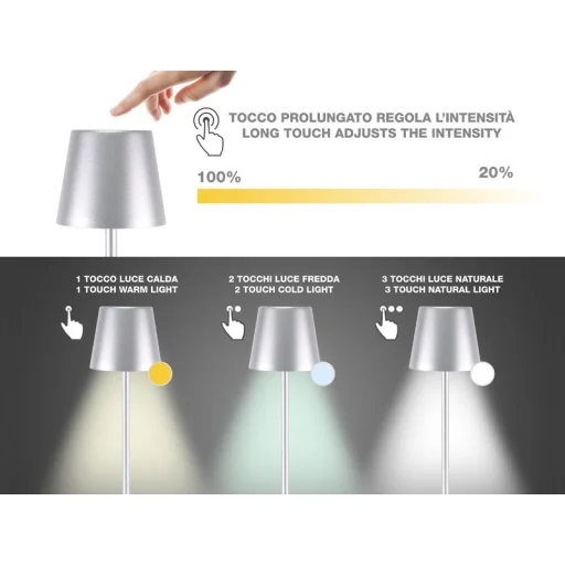 Beper P201UTP117 nabíjateľná stolná lampa - 3