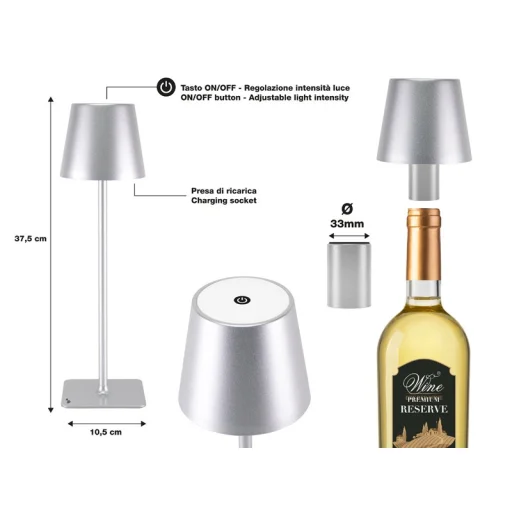 Beper P201UTP117 nabíjateľná stolná lampa - 4