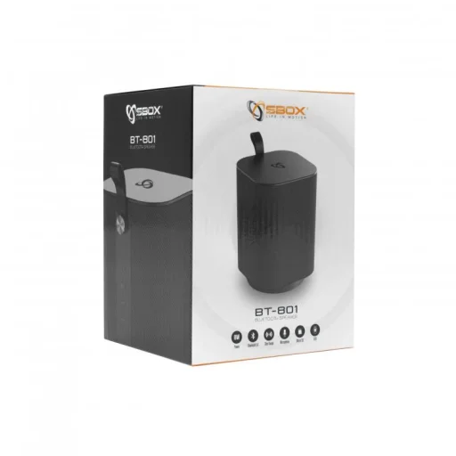 Sbox BT-801 Black Bluetooth hangszóró - 6