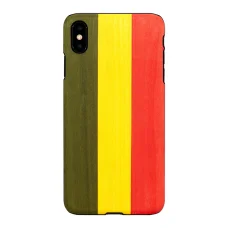MAN&WOOD iPhone XS Max reggae black tok