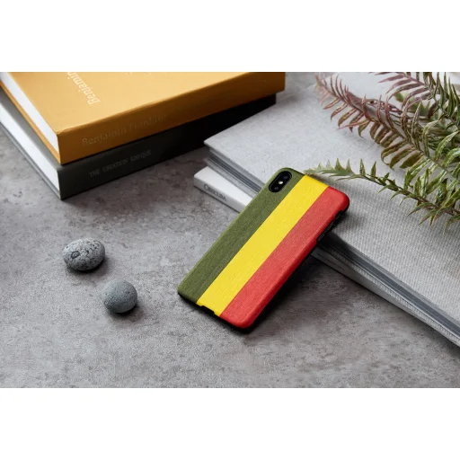 MAN&WOOD iPhone XS Max reggae black tok - 5