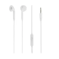 Tellur Fly in-ear headset s potlačením hluku a nástavcami z pamäťovej peny, biele
