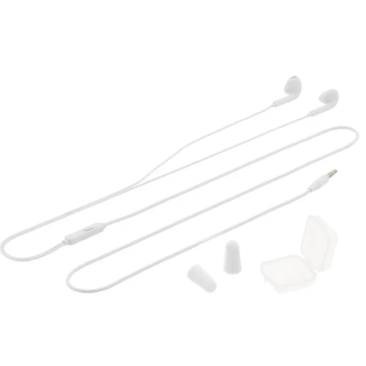 Tellur Fly in-ear headset s potlačením hluku a nástavcami z pamäťovej peny, biele - 4