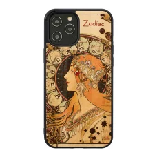 MAN&WOOD Zodiac Black tok Apple iPhone 12 Pro Max készülékhez
