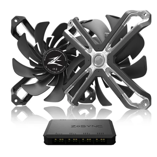 Zalman ZM-SF120A3 120 mm ARGB set 3 kusov ventilátorov do počítačovej skrine - 4
