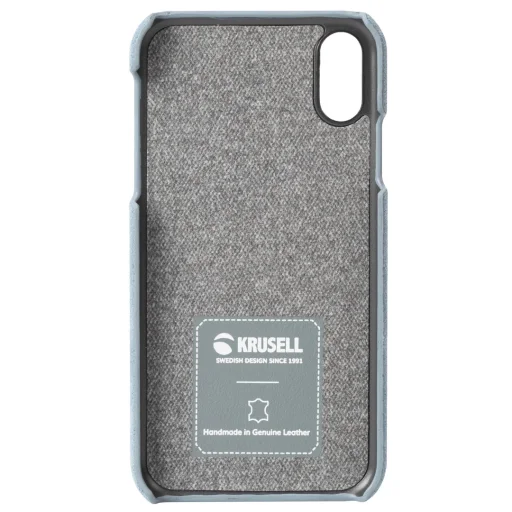 Krusell Broby Cover Apple iPhone XS Max kék tok - 3