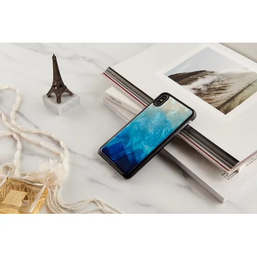 iKins puzdro na smartfón pre iPhone XS Max, blue lake black - 5