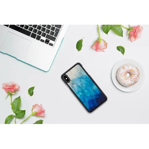 iKins puzdro na smartfón pre iPhone XS Max, blue lake black - 7