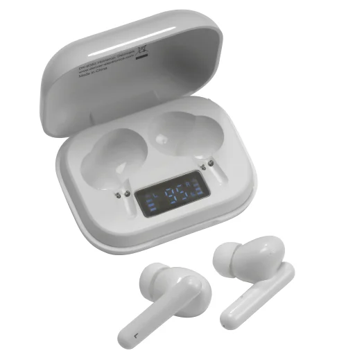 Denver TWE-38 White bezdrôtové Bluetooth slúchadlá - 8