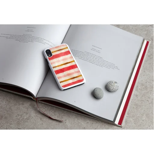 iKins iPhone XR flipové puzdro short cake biele puzdro - 3