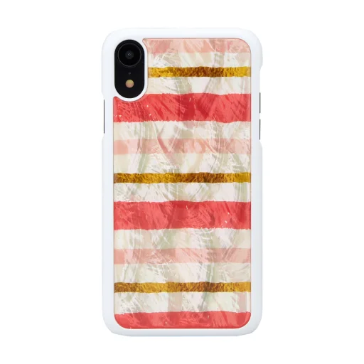 iKins iPhone XR flipové puzdro short cake biele puzdro - 1