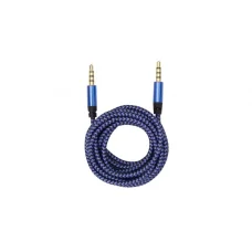 Sbox 3535-1.5BL 3,5 mm – 3,5 mm AUX audio kábel 1,5 m modrý