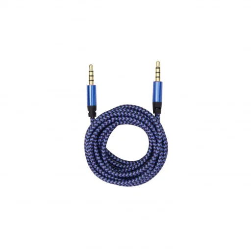Sbox 3535-1.5BL 3,5 mm – 3,5 mm AUX audio kábel 1,5 m modrý - 1