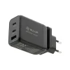 Tellur GaN 65W 3-portová sieťová nabíjačka, 2x USB-C + USB-A, EU/UK/US, čierna thumbnail
