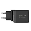 Tellur GaN 65W 3-portová sieťová nabíjačka, 2x USB-C + USB-A, EU/UK/US, čierna thumbnail
