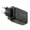 Tellur GaN 65W 3-portová sieťová nabíjačka, 2x USB-C + USB-A, EU/UK/US, čierna thumbnail
