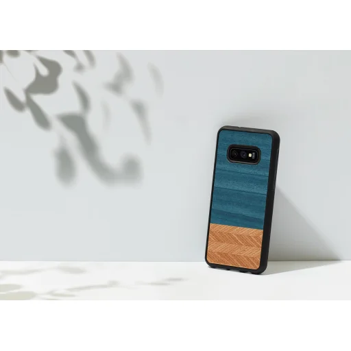 MAN&WOOD Samsung Galaxy S10e denim black tok - 3