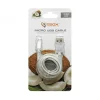 Sbox USB–Micro USB kábel 1,5 m biely thumbnail
